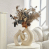 Boho Geo 2 Piece Geometric Vase Set