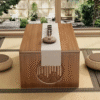 Zen Fold Japanese Inspired Bamboo Folding Table