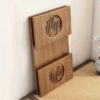 Zen Fold Japanese Inspired Bamboo Folding Table