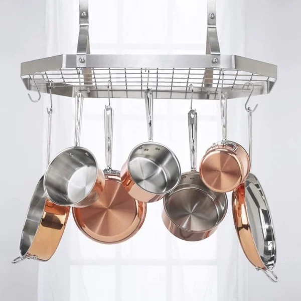 S Shape Stainless Steel Metal Hook 2pcs